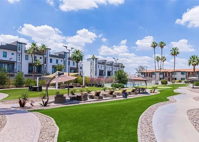 Apartament Scottsdale's Premium Short Term Getaway, Fully Furnished 1 Bedroom Homes, Free Golf, Cable, Utilities, Wi-fi, Parking, Pool, And Bike Trails- Unit 112 Apts *